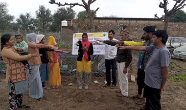 पारंपरिक श्रोतों से कर रहे वर्षा जल संरक्षण