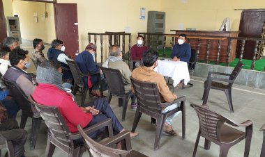 प्रशासन द्वारा कोरोना गाईड लाईन का सख्तीव अनिवार्य रूप से कराया जायेगा पालन: SDM