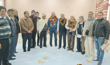 अग्रवाल सभा खैरथल के चुनाव हुए सम्पन्न, जयप्रकाश सर्वसम्मति से चुने गए अध्यक्ष