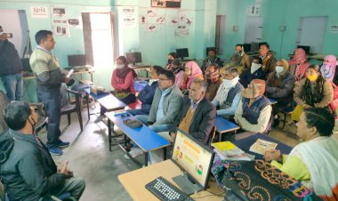 बोरावडा के राजकीय विद्यालय में हुआ शिक्षकों की कलस्टर कार्यशाला का आयोजन