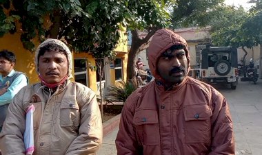 लूट व हत्या के मामले में कर्नाटक पुलिस की बयाना में दबिश