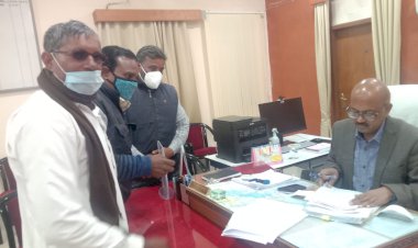 पुर संघर्ष समिति द्वारा दिये जाने वाले अनिश्चितकालीन  धरने की नही मिली अनुमति