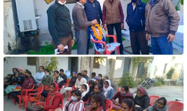 आरोग्य समिति का खाता खुलवाकर लक्ष्य प्राप्त करें ‐डॉ. उपाध्याय