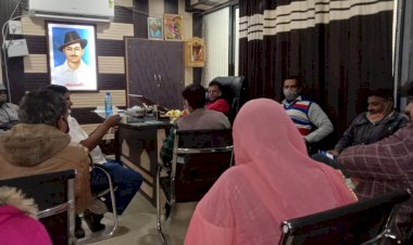 तखतगढ़ पालिका सभागार में टाउन वेण्डिंग कमेटी की बैठक में स्ट्रीट वेण्डर का पुनः सर्वे, पालिका क्षेत्र में टेंट लगाए स्ट्रीट वेण्डरो के टेंट हटवाने का लिया निर्णय