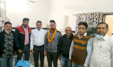 आसिफ़ अली बने रेडियोग्राफर सोसायटी नागौर के जिलाध्यक्ष