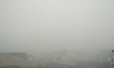 कोहरे के कारण जनजीवन हुआ अस्त व्यस्त