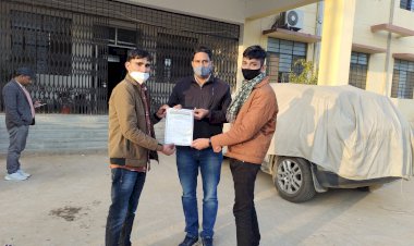 मूकबधिर बच्ची से दरिंदगी के विरोध में भारापा ने प्रर्दशन कर ज्ञापन सौंपा