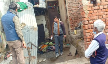 सिलेंडर रिसाव से घर में लगी आग, सभी सामान जलकर हुआ खाक