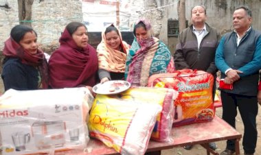 जरूरतमंद परिवार की बेटी की शादी में निशुल्क धर्मशाला के साथ कन्यादान में दिया गृहस्थी का सामान