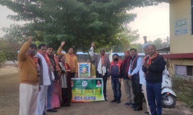 राजगढ़ - रैणी में पराक्रम दिवस के रूप में मनाई नेताजी सुभाष चन्द्र बोस की जयंती