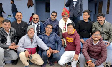 भूरासिद्व बाबा के स्थान पर हुआ भजन संध्या कार्यक्रम का आयोजन