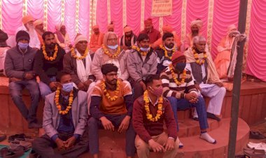 अणगासर रोड़ स्थित श्री अम्बे माताजी मंदिर का वार्षिकोत्सव धूमधाम से संपन्न