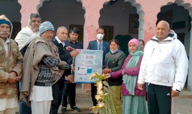 कांकरा बर्डोद स्कूल में आरओ वाटर मशीन की भेंट