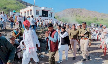 चावण्ड माता मंदिर पर पद दंगल व विशाल भण्डारा  हुआ आयोजित