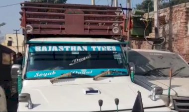 पशु क्रूरता अधिनियम में पिकअप जप्त कर चालक को किया गिरफ्तार