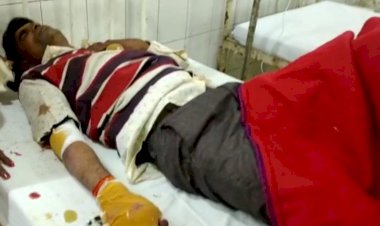 जलदाय विभाग के सामने हुई बोलेरो व बाइक की टक्कर में 3 घायल