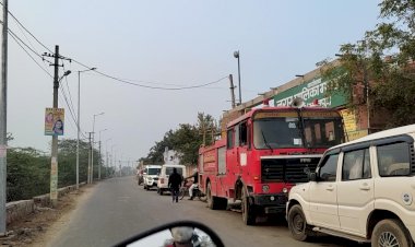 यात्रिका विश्रामगृह के साथ परिक्रमा मार्ग व फायर स्टेशन पर नगर पालिका ने किया कब्जा