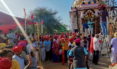 गांव बावली में धूमधाम से हुई खेतलाजी की प्राण प्रतिष्ठा