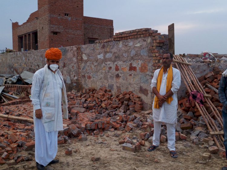 सरकार अंधड़ ओलावृष्टि और बरसात से हुए नुकसान की गिरदावरी करा कर किसानों को मुआवजा दे- नेम सिंह फौजदार