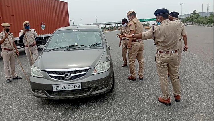 सियासी उठा पटक के बाद वाहनों को बिना परमिशन के राजस्थान से  हरियाणा जाने की अनुमति नही