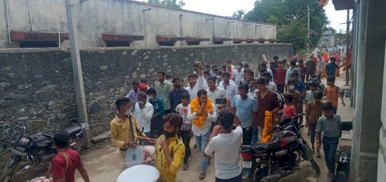 नामांकन रैली में उमड़ा जन सैलाब, भोपालगढ़ गाडरमाला में  गरमाया चुनावी माहौल