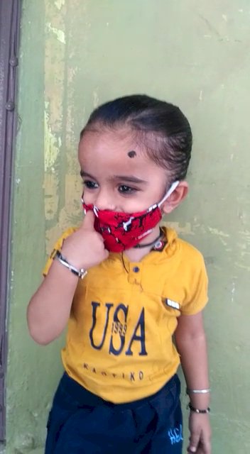 गुरला कोरोना पर सुरक्षा के लिए बालक शिवाय का विडियो वायरल