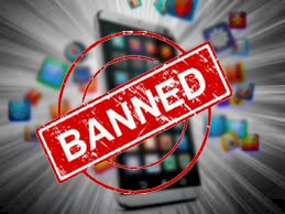 आईटी एक्ट के सेक्शन 69A के अंतर्गत केंद्र सरकार ने भारत में 43 मोबाइल एप्प पर लगाया प्रतिबंध
