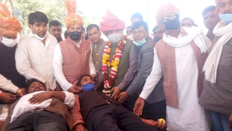 अलवर जिले में श्रम मंत्री टीका राम जूली के जन्मदिन के उपलक्ष्य में 3दिन लगेंगे रक्तदान शिविर