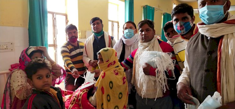 राजस्थान के श्रम मंत्री टीकाराम जूली का जन्मदिन मनाया